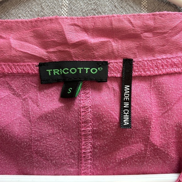 Tricotto Pink Zip Up Jacket - Picture 6 of 6